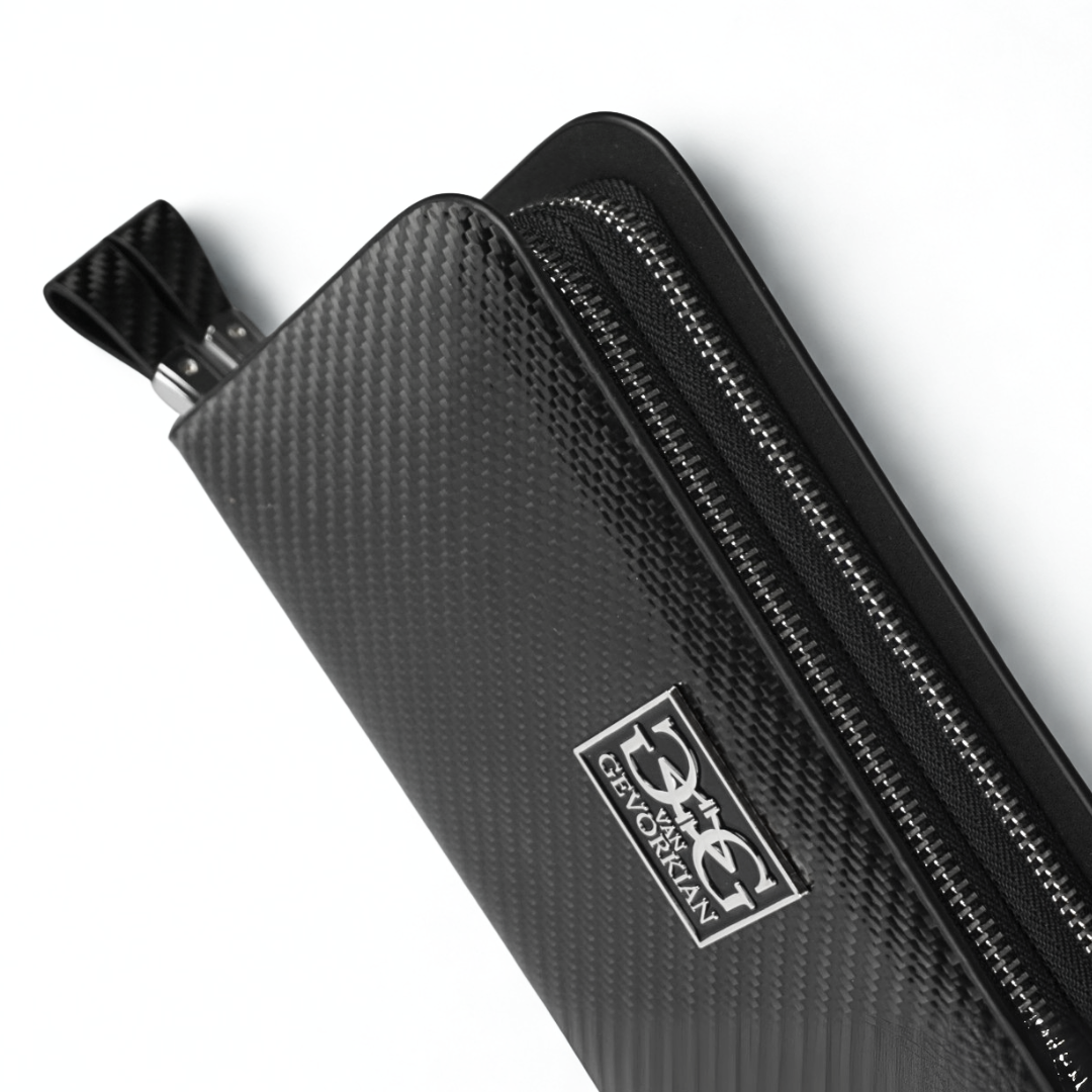 vanGevorkian TwinZip Carbon Wallet