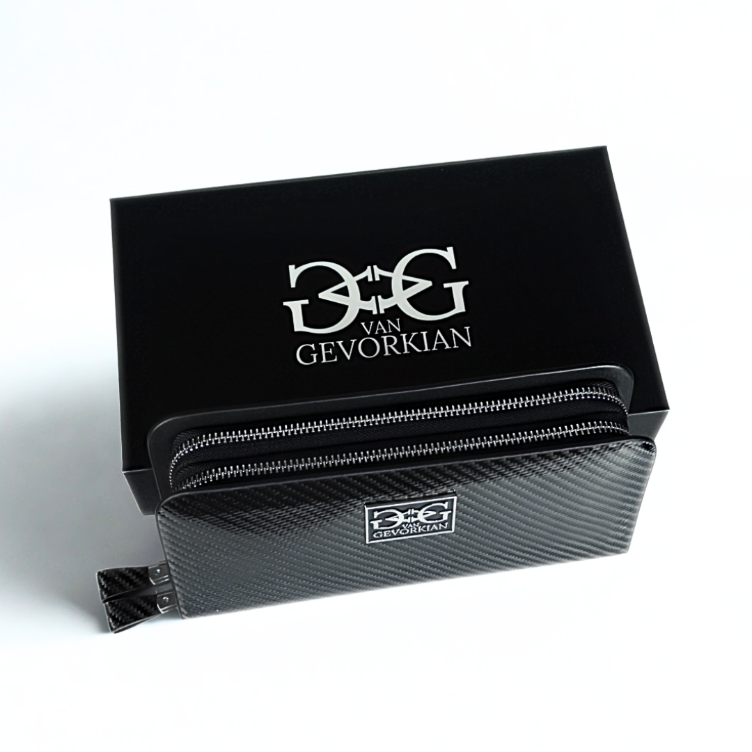 vanGevorkian TwinZip Carbon Wallet